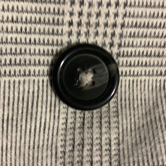 Vylette Faux Wrap Black and White Checkered Stretch Skirt Juniors Size Large - Picture 3 of 12